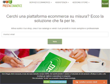 Tablet Screenshot of prestacommerce.it